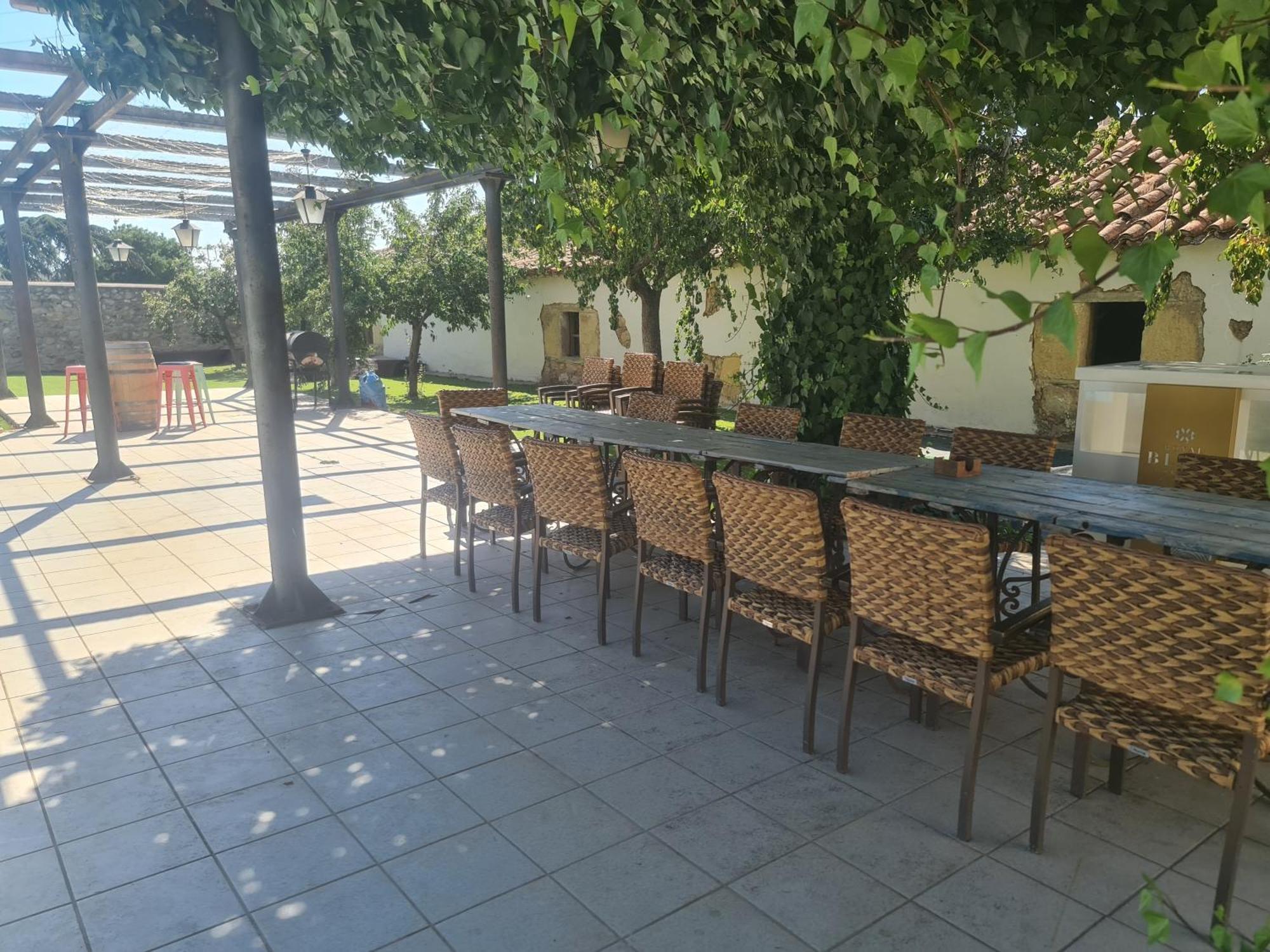 Casa Rural Palacio Conde De Aldana Con Piscina Entre Encinares Y Dehesas Terradillos Kültér fotó
